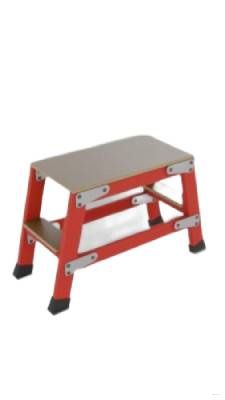 ССС-0,5П-Ш диэлектрическая стеклопластиковая подмость h=500мм, 1х2 широких ступеней,разборная, площадка 400х400мм