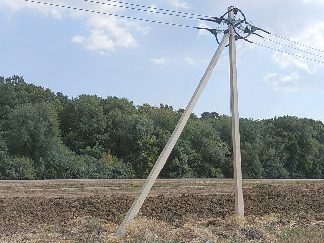 Анкерная опора АтБ10-22 (проект Л56-97)