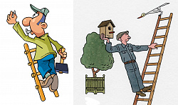 Лестницы приставные