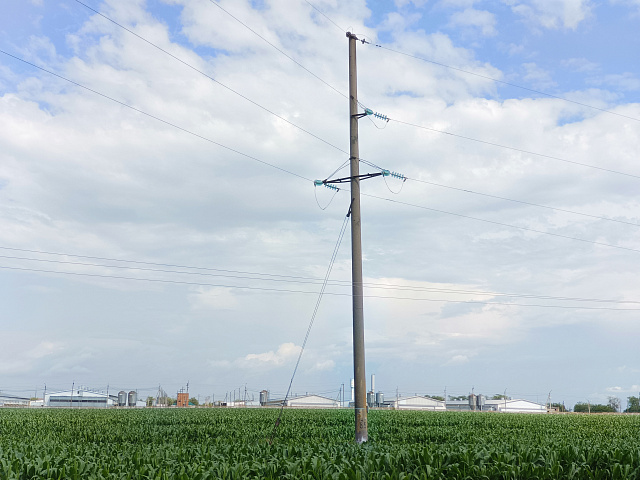 Анкерно-угловая опора 1,2 УБ 35-1 исп. 03 (проект 3.407.1-151.1)