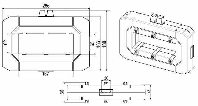 Трансформатор тока MAK-ru-166/165-5000/1-10Р-15