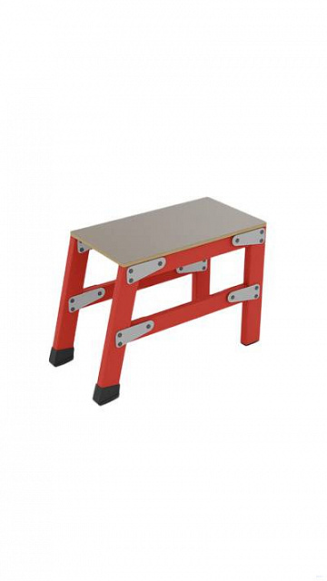 СВП-0,4 стеклопластиковая с вертикальными опорами подмость h=400мм, разборная, площадка 400х400мм